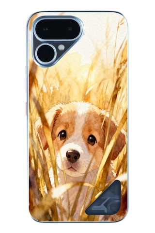 Tecno Pova Curve 2 Uyumlu Golden Köpek Baskılı Silikon Kılıf Renkli Tecno Pova Curve 2 Uyumlu Golden Köpek Baskılı Silikon Kılıf Renkli