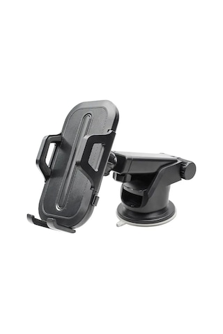 Araç İçi Telefon Tutucu Vantuzlu Teleskopik Kollu Ayarlanabilir Dashboard Cam Uyumlu Telefon Standı