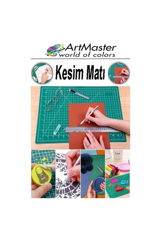A3 Kesim Matı 1 Adet 30x45 Cm Çift Taraflı Çizim Matı Kesim Altlığı Kesme Madı Kesim Tablası Proje Etkinlik