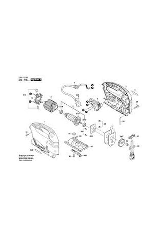 Bosch Pst 650 Easy 500 W Dekupaj Testere + Sırt Çantası + Japon