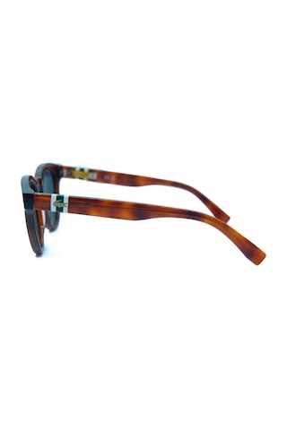 Lacoste L6006s 218 49 Kadın Oval Kırçıllı Kahverengi Kemik Güneş Gözlüğü