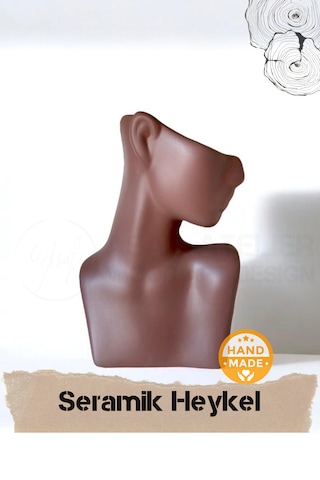 Asaf Atelier El Yapımı Seramik Büst