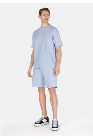 Colin's Colins Comfort Fit Yuvarlak Yaka Düz Erkek Mavi Kısa Kol Tişört Cl1074154 Q1.v1 Ble Mavi