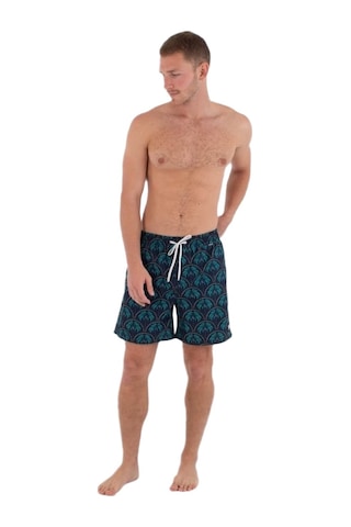 Hurley Hurley Volley Icon Printing Press Palm Erkek Astarsız Boardshort 6620 Çok Renkli
