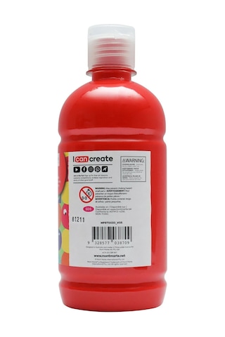 Mm Poster Boyası 500ml - Scarlet