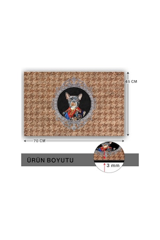 Ayrex Tasarımlı Dekoratif Kapı Önü Paspas, Dış Mekan/ev İçi/banyo/mutfak/yatak Odası/giriş Paspasları Mr Bu Diğer