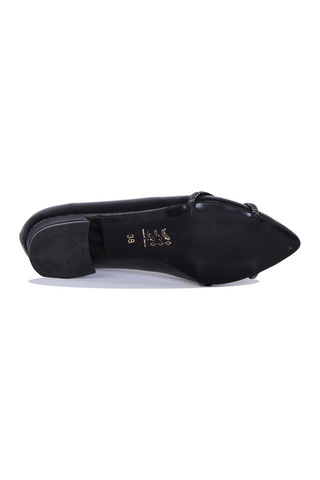 Crista 24-011 Siyah Kadın 3cmtopuklu Ayakkabı 001