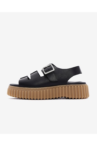 Clarks Torhill Seam Kadın Siyah Sandalet 26172064 Siyah