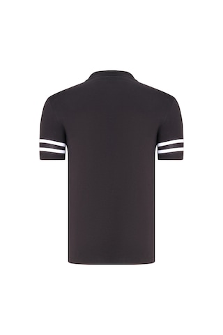 T8585 Dewberry Erkek T-shırt-açık Siyah-beyaz Açık Siyah-beyaz