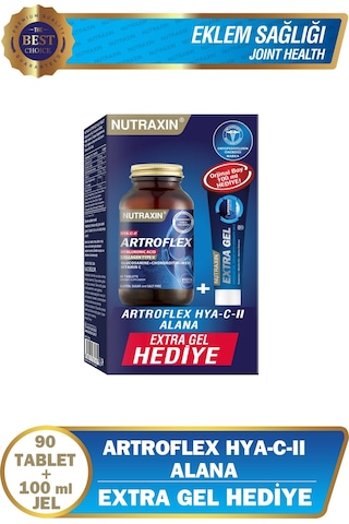 Nutraxin Artroflex Hya-c-ıı 90 Tablet + Extra Gel 100 Ml Hediyeli