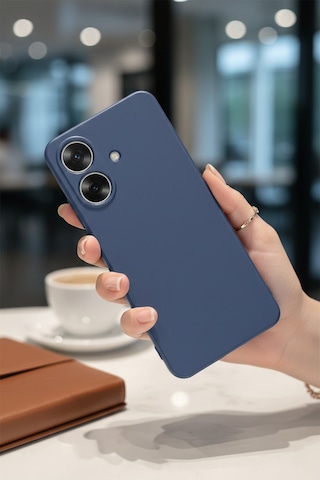 Realme Note 60 Kılıf İçi Süet Tasarımlı Renkli Lansman Kapak