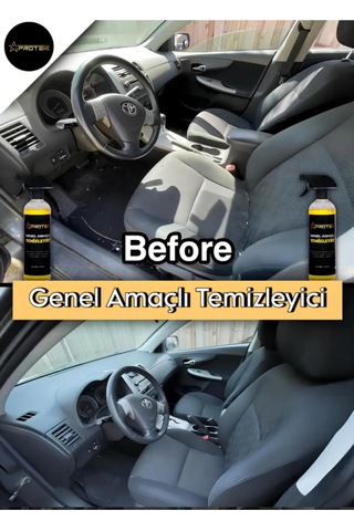Genel Amaçlı Temizleyici 2 Adet Ve 5'li Detay Fırçası Set