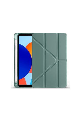 Xiaomi Redmi Pad Se 8.7 Kılıf Zore Tri Folding Kalem Bölmeli Standlı Kılıf Kapaklı Kılıf