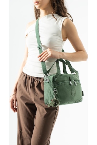 Baginn Klinkır Hafif Yağmur Geçirmez Kadın Postacı Çanta 30 20 Cm El Çantası 571 Collection Yeşil