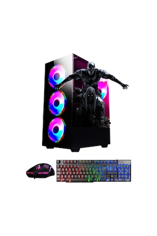 Ramtech Fullforce FF465 R5-5500 16 GB 1 TB HDD+256 GB SSD 8 GB RX580 Masaüstü Oyuncu Bilgisayar