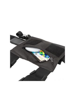 Novahub Pratik Fonksiyonel Göğüs Çantası - Su Geçirmez, Toz Geçirmez, Hafif Siyah, Naylon, 29x29x3 Cm, Mutfak Ve Ofis İçin Siyah