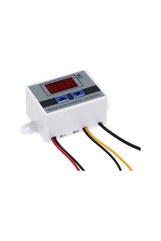 Xh-w3001 Led Ekranlı Akıllı Dijital Mikrobilgisayar Sıcaklık Kontrol Cihazı Mini Termostat Anahtarı Suya Dayanıklı Sensör Probu İle