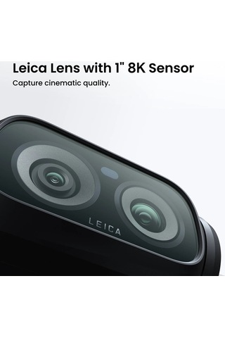 Insta360 Luna Ultra Kozmik Siyah Gimbal Aksiyon Kamerası Standart Paket - Inst-cınsabta-luna