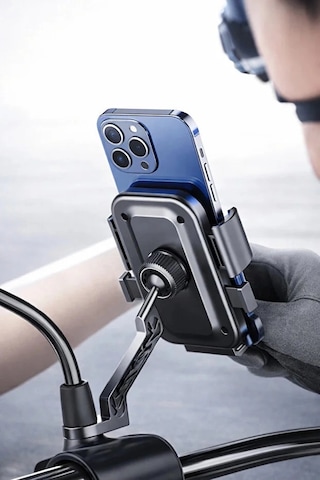 Xy-089 Motosiklet & Bisiklet Ayna Baglantılı Telefon Tutucu - 99