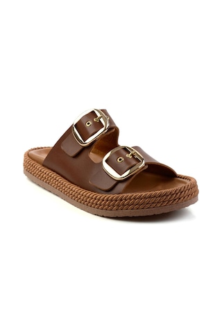 Taba Kadın Terlik K04980210009 Taba