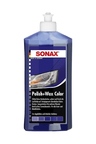 Sonax Renkli Nano Parlatıcı Ve Koruyucu Cila Mavi 500 Ml