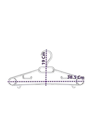 Askıcı Şeffaf Büyük Boy Elbise Askısı 24 Adetaa-6280097833499 Genel