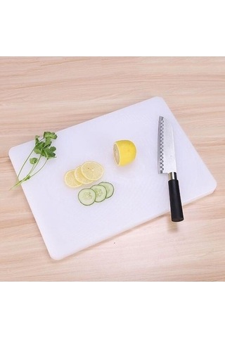 Fastbuy Çok İşlevli Çift Taraflı Kare Kesme Tahtası, 27x35x1cm, Meyve Kaymaz, Mekanik Tahta Diğer, Dayanıklı Ve Pratik Diğer