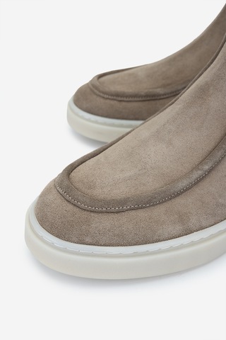 Valmenti Erkek Hakiki Deri Vizon Süet Casual Bot 698 1147-2 Erk Bot Sk24-25 Vızon Suet Vizon