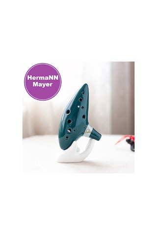Hermann Mayer Hmo12Pr Pro Seramik Alto Ocarina - Mor Mor