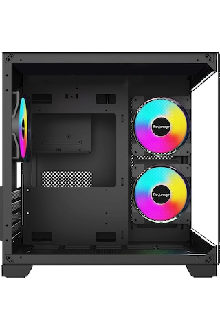 Revenge Nova 3 RGB Fanlı Temperli Cam Panel Boş m-ATX Gaming Oyuncu Bilgisayar Kasası