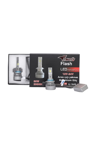Yeni Flash Csp Led Xenon Zenon 9006 20,000 Lümen Arıza Işığı Yakmaz 12-24 V Uyumlu
