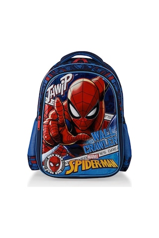 Spiderman Wallcrawler Ilkokul Çantası Çok Renkli