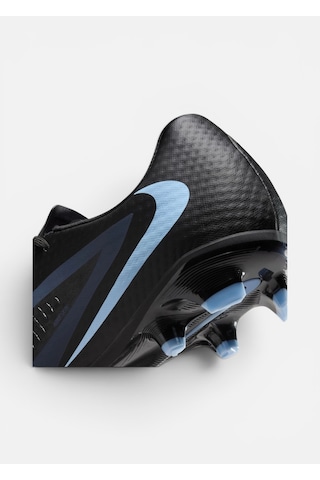 Nike Phantom 6 Low Academy Hj4564-003 Fg/mg Erkek Futbol Kramponu Siyah Çim Saha Suni Çim