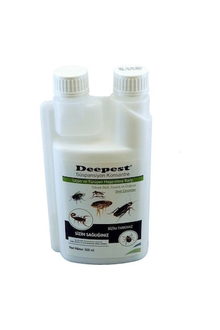 Deepest Süspansiyon Konsantre Genel Haşere İlacı 500 ML