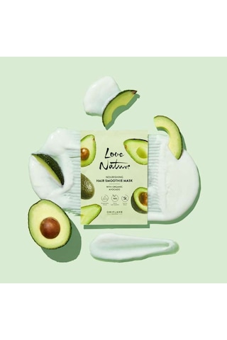 Love Nature Organik Avokado Içeren Onarıcı Saç Maskesi