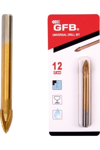 Gfb Cam Seramik Delme Elmas Matkap Ucu 6 Mm