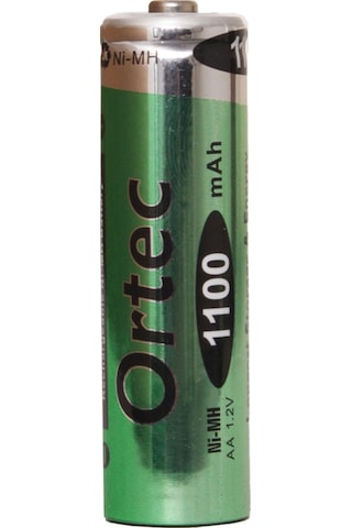 Ortec 1.2 V 1100 mAh Ni-Mh AA Şarj Edilebilir Kalem Pil
