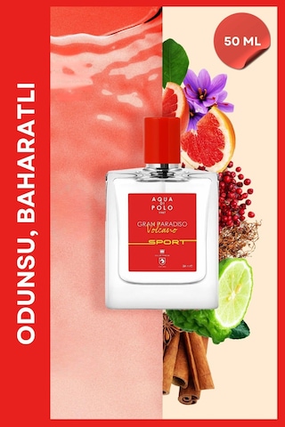 Aqua di Polo 1987 APCN000512 Gran Paradiso Volcano Sport EDP 50 ML Erkek Parfüm