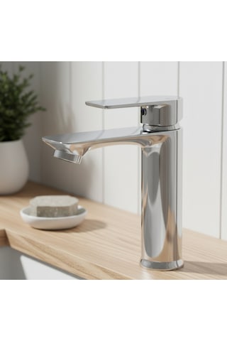 Krom Robot Duş Banyo Ve Lavabo Bataryası Beyaz Gold Mutfak Eviye Bataryası Diğer