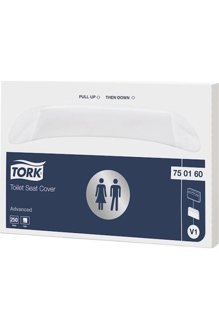 Tork 750160 Klozet Kapak Örtüsü 20 Paket 250 Yaprak Beyaz