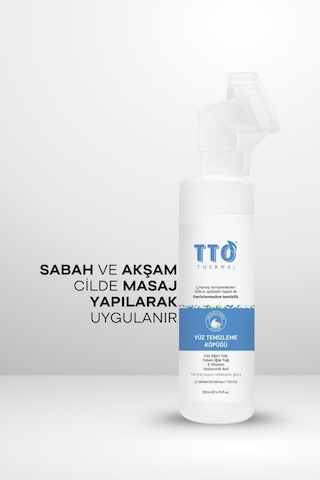 Tto Çay Ağacı Özlü Aplikatörlü Yüz Temizleme Köpüğü 200 ML