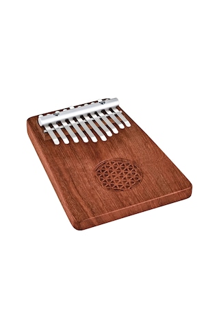 Meinl Sonic Energy Kl1002fol Solid Flower Of Life C Major 10 Note Kalimba Zambesi Redwood