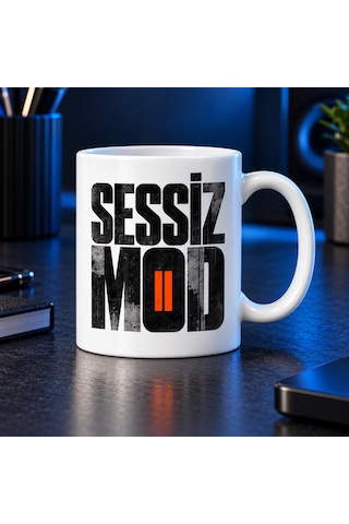 Ventra Sessiz Mod Tasarımlı Porselen Kupa - Model 660 Ventra