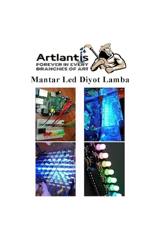 Mini Mantar Led Diyot Lamba 30 Lu 1 Paket Karışık Renkli Mantar Led Lamba