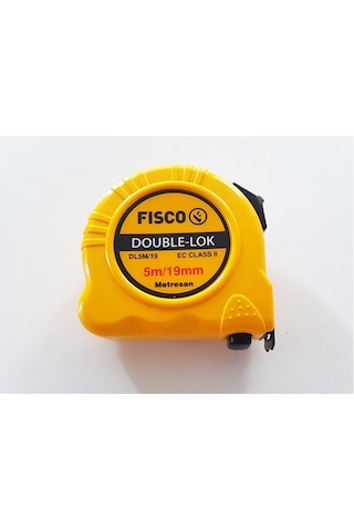 Fisco 5x19 Çelik Metre Double-lok