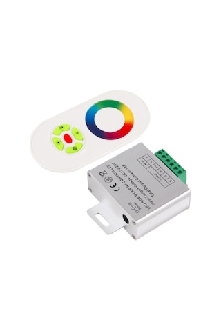 Rgb Şerit Led Dokunmatik Kumanda Trafo Set Metre Seçim'Li 3 Çip