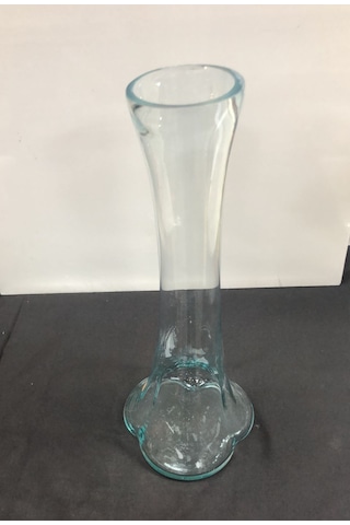 Lebron Fil Ayağı Vazo 38 Cm Şeffaf
