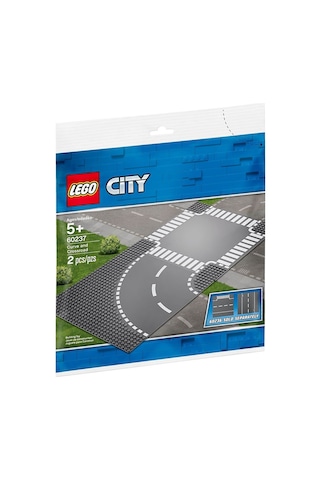 LEGO® City 60237 Şehir Eğrileri ve Kavşak Yapı Seti