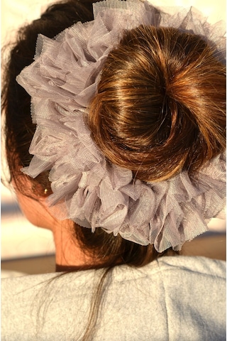 3'lü Topuz Tokası Beyaz