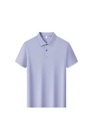 New Performance Premium Polo T-shirt %100 Pamuk Mercerize Mavi